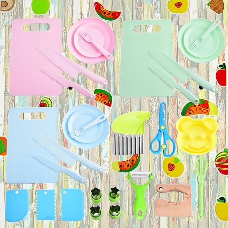 Ustensiles de cuisine pour enfants, ustensiles de cuisine adaptés aux enfants, ustensiles de cuisine pour enfants, ustensiles de cuisine amusants pour enfants, acheter des ustensiles de cuisine pour enfants en ligne, comment choisir, comment choisir des ustensiles de cuisine pour enfants, les avantages de l'apprentissage de la cuisine pour les enfants