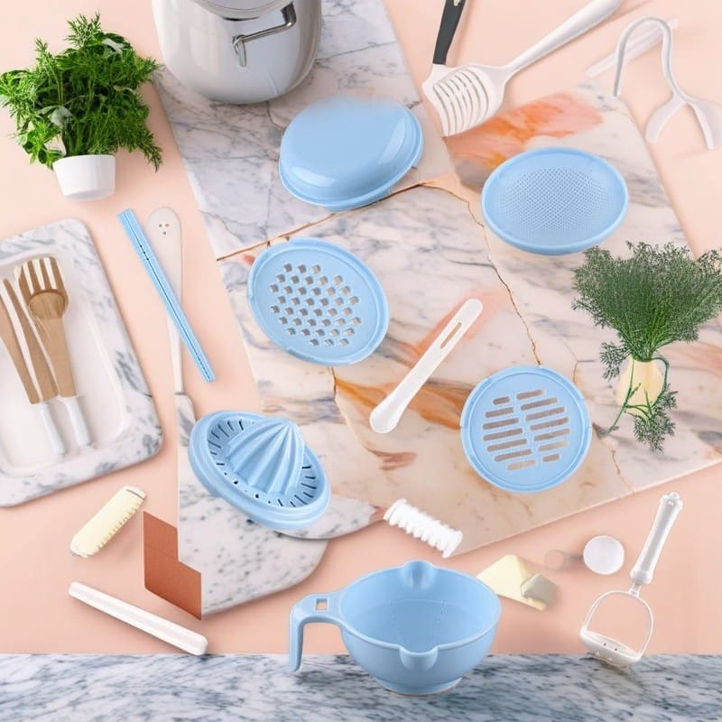 Moulin manuel pour aliments pour bébé, moulin pour aliments pour bébé pour fruits et légumes, recettes faciles pour aliments pour bébé, conseils pour moudre les aliments pour bébé, broyage des aliments pour bébé, guide de broyage des aliments pour bébé